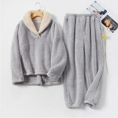 Cozy Plush Pajama Set