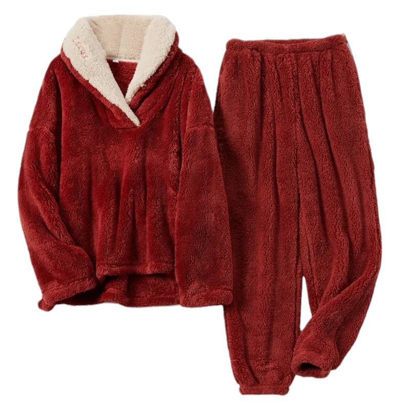 Cozy Plush Pajama Set