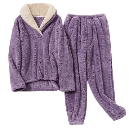 Cozy Plush Pajama Set