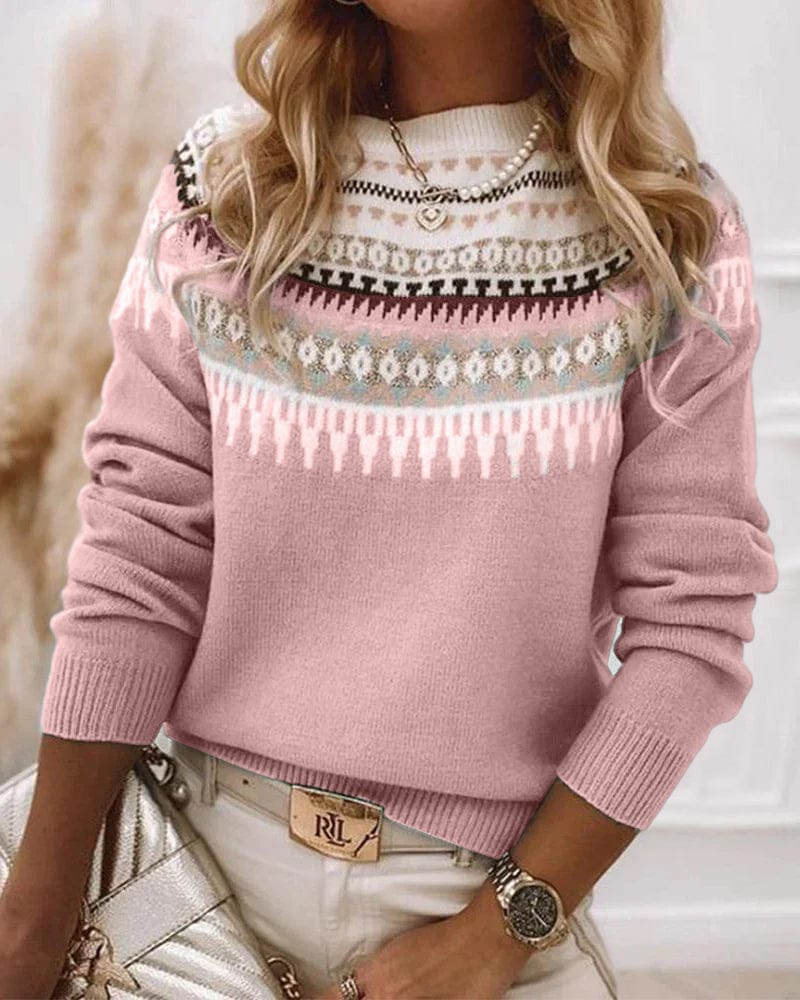 Fair Isle Knit Sweater