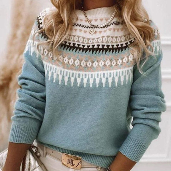 Fair Isle Knit Sweater