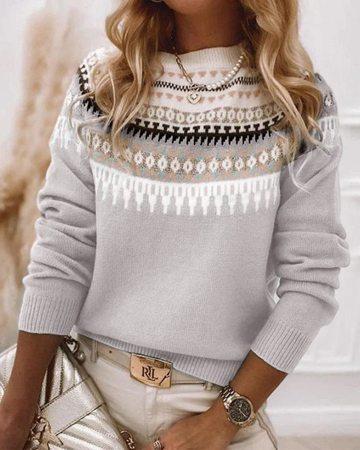 Fair Isle Knit Sweater