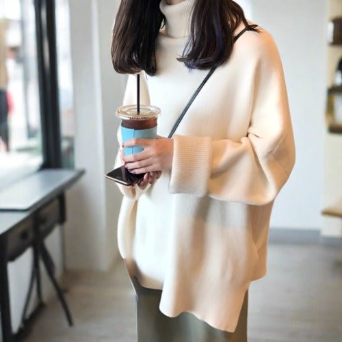 Oversized Turtleneck Sweater