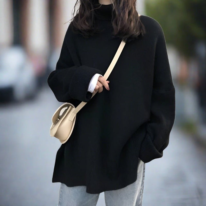 Oversized Turtleneck Sweater